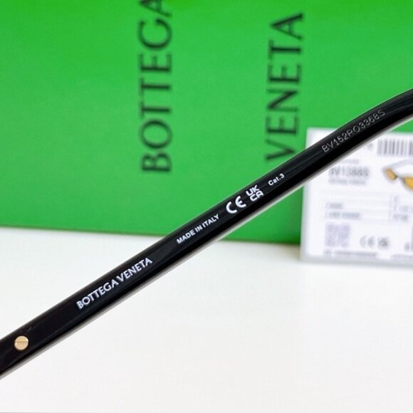 Bottega Veneta Black Sunglasses